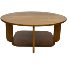Art Deco Salontafel Eiken Design Minimalist thumbnail 1