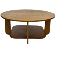Art Deco Salontafel Eiken Design Minimalist