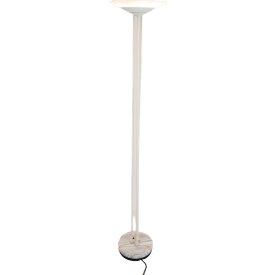 Brendel Leuchten Berlin - Ufo Lamp - Vloerlamp - Halogeen - 2 Standen - Metaal - Marmer - 80's 1