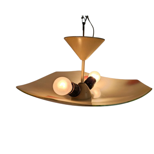 Paraplulamp - Retro - Vintage - Glas - Metaal - 3e Kwart 20e Eeuw 1