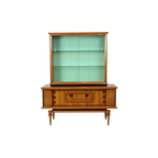 Vintage Vitrine Kast Scandinavische Stijl Jaren 50 Rockabilly thumbnail 1