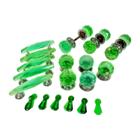 Plastic Design - Chroom - Deurknoppen - Deurklinken - Handgrepen - Sleutelafdekpklaat - Diamand -