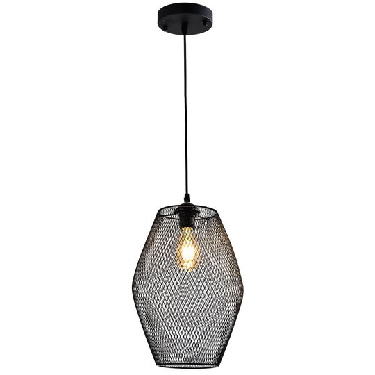 Hanglamp Nora Zwart S 1