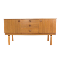 Schreiber Sideboard Dressoir Kast 'manchester' Vintage