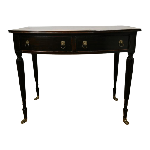 Antiek Vintage Mahonie Houten Sidetable, Bijzettafel 606