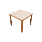 Vintage Travertine Top Dining Table / Eettafel From <<<brand>>>, Italy 1970’s thumbnail 1