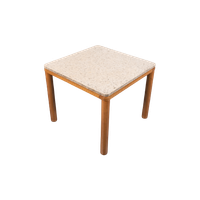 Vintage Travertine Top Dining Table / Eettafel From Stilwood Italy 1970’s