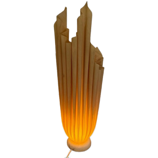 Georgia Jacobs - Table Lamp Model ‘athena’ - Handkerchief Shaped Shade On Large Version(88cm) 1