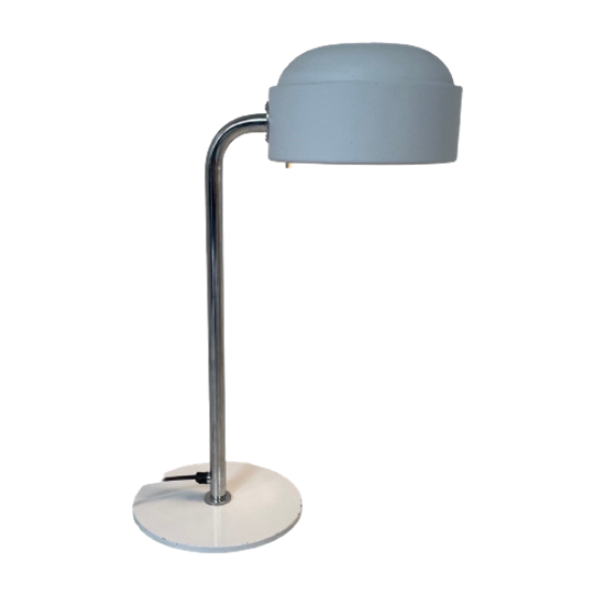 Falkenbergs Belysning - Vintage - Ca. 1970’s - Sweden - Desk Lamp With Mirrored Inside 1