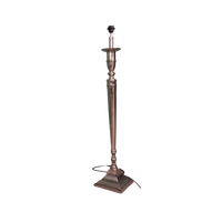 Schemerlamp Verchroomd Staande (Vintage)