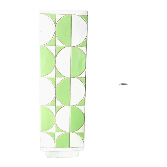 Mid Century Modern Pop-art Geometric Verner Panton Xxlarge Vase 1
