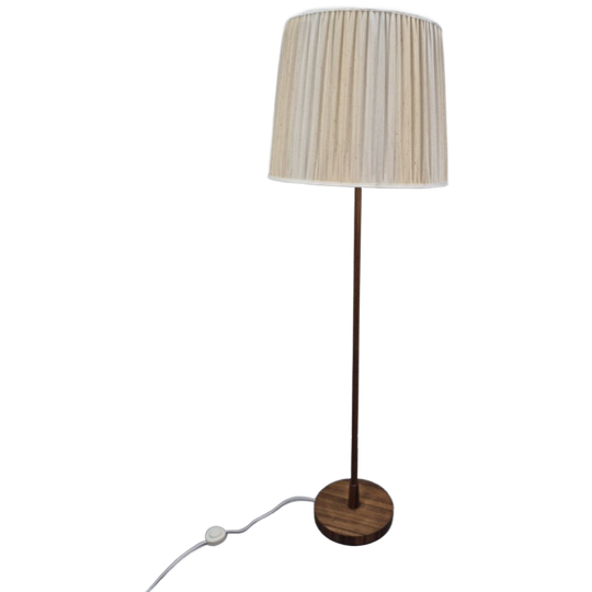 Staande Lamp Scandinavisch Design. Vintage Vloerlamp Teak. 1