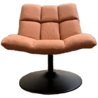 DUTCHBONE Fauteuil In Perzikoranje – Opnieuw Bekleed thumbnail 1