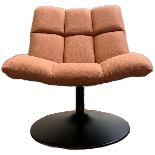 DUTCHBONE Fauteuil In Perzikoranje – Opnieuw Bekleed 1
