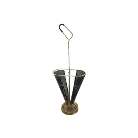 Goudkleurige Metalen Paraplubak 1