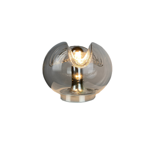 Vintage Glass Table Lamp Futura By Peill and Putzler 1960 1