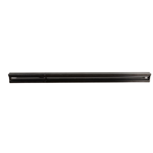 Ahrend Essa Balk Zwart 140 Cm 1
