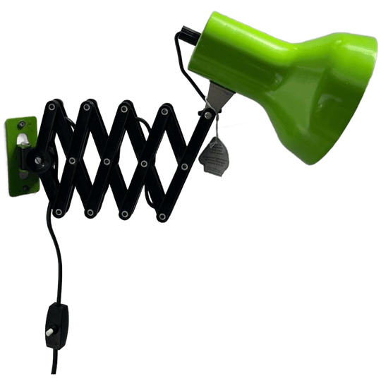 Vintage Schaarlamp / Wandlamp Groen – Pfäffle Leuchten 1