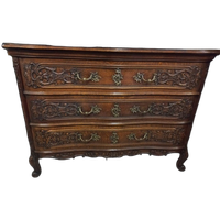 Louis Xv Commode In Massief Eikenhout