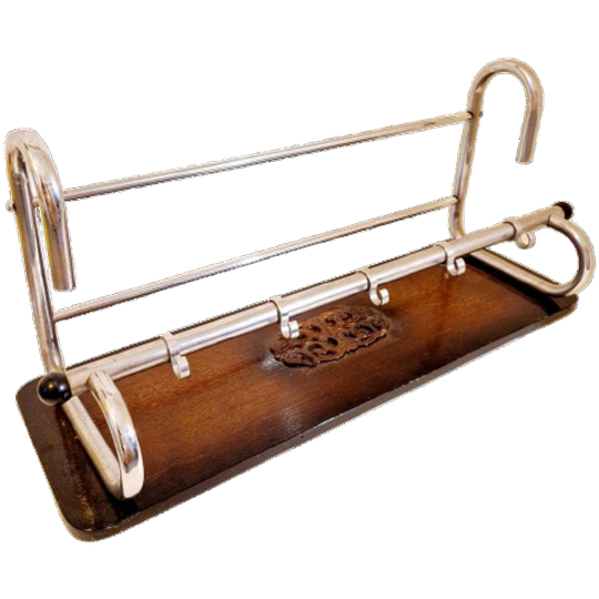Vintage Houten Kapstok Jaren 40 1