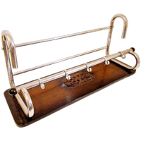 Vintage Houten Kapstok Jaren 40