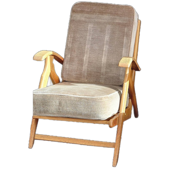 Vintage Stoel / Fauteuil Midcentury 1