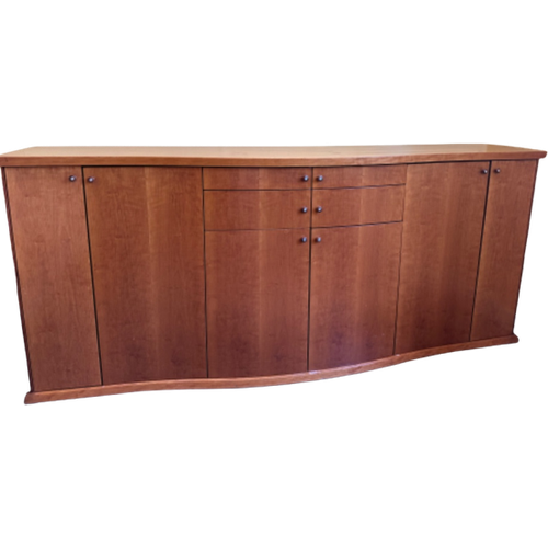 Maurice Villency Mid Century Danish Bowfront Sideboard