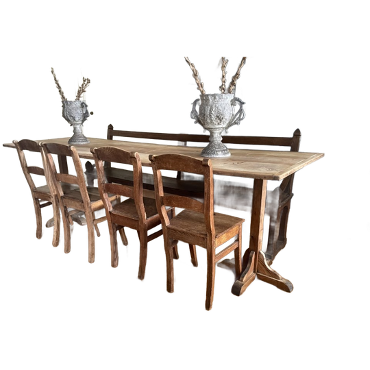 Schragentafel Table De Vendange Eettafel Frans 1