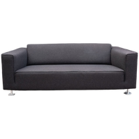 Design on Stock Blizz | 3 Zits Design Bank | Zwart Antraciet