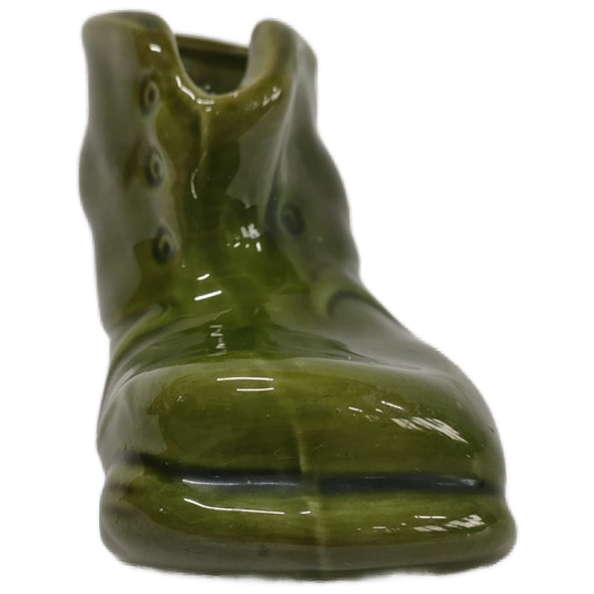 Vintage Keramieken Laars Asbak 1