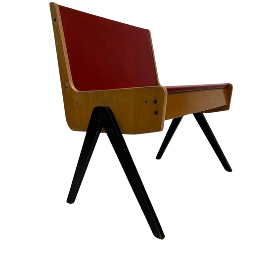 Vintage Klepbank Kinderkamer Bankje Jaren 60 Skai Design 1