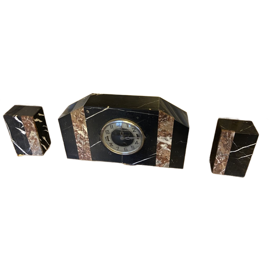 Vintage Art Deco Schoorsteenklok 1