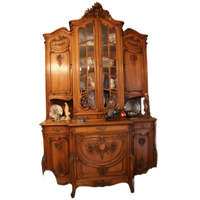 Buffet Liegois 2 Corps Style Lxv In Walnut
