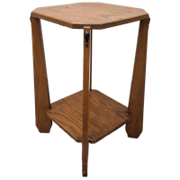 Amsterdamse School Artdeco Bijzettafel Plantentafel Zuil