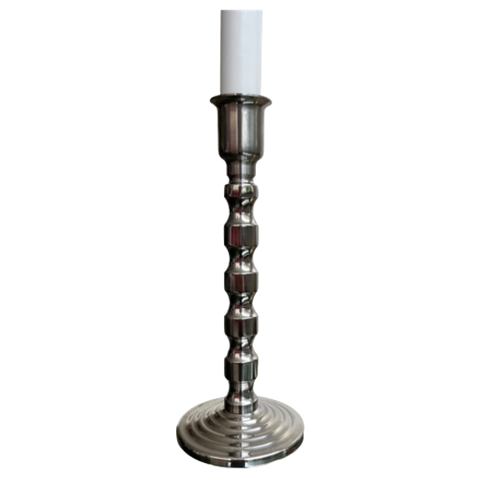 Kandelaar Chroom Metaal Metallic 1
