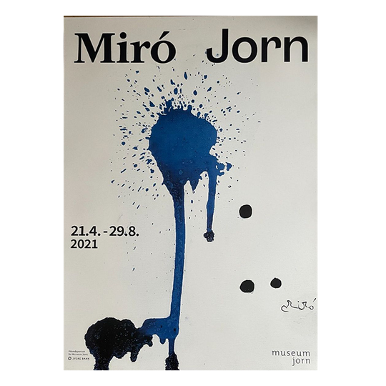 Joan Miró (1893-1983), Miró &jorn, The Exhibition Orginal Poster 1