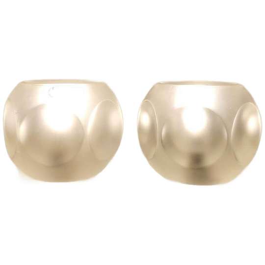 2x Midcentury Design Tafellampjes Kubus, Peill&putzler 1