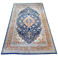 Vintage Xl Perzisch Tapijt Handgeknoopt Tabriz 314 X 192 Cm