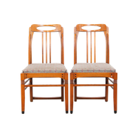 Set Van 2 Luxe Art Nouveau Design Schuitema Eetkamerstoelen Met Prachtige Details