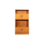 Vintage Danish Teak Veneer Cabinet From 1970’s Boekenkast Mid Century thumbnail 1