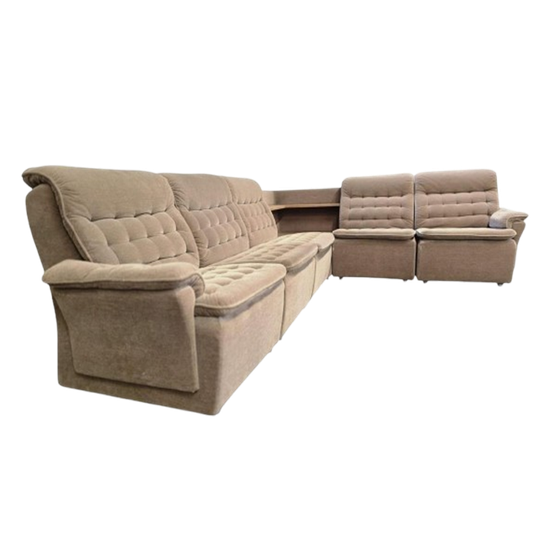 Vintage Modulaire Zetel / Hoeksalon / Bankstel 1