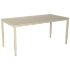 Drentea Bureau, Lichtgrijs Blad, 160 X 80 Cm, Hoogte Instelbaar Onderstel thumbnail 1