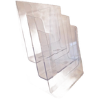 Plexiglas Wand Lectuurbak Wandrekje Wandrek A4 Houder thumbnail 1