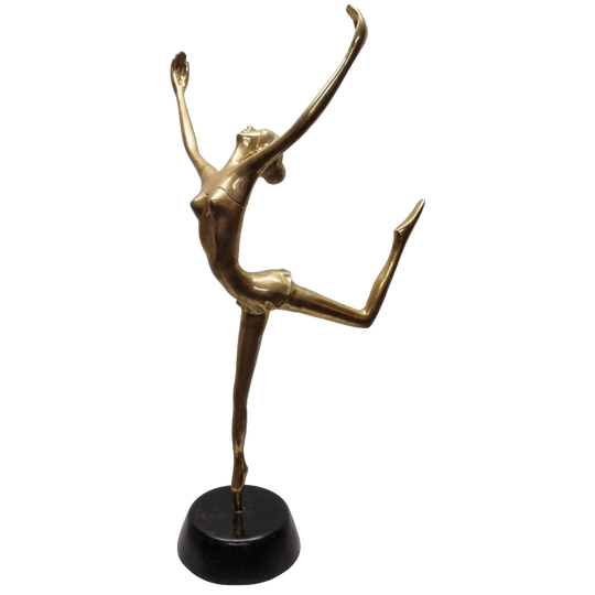 Messing Ballerina In De Stijl Van Somchai Hattakitkosol 1