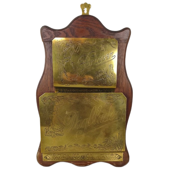 Art Nouveau Brieven & Dagbladen Houder 1