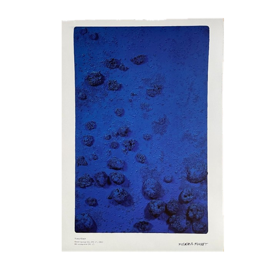 Yves Klein (1928-1962), Relief Éponge-blue Re 17, 1