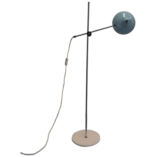 Vintage Hengellamp Anvia Almelo Vloerlamp 1