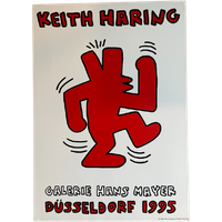 Keith Haring (1958-1990), Orginal 1995 Exhibition Poster