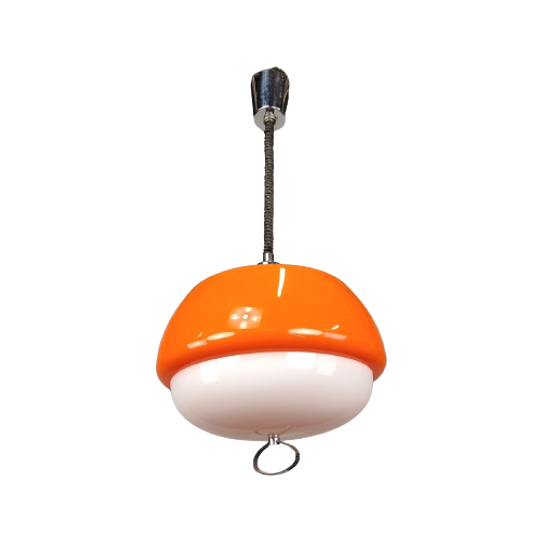 Vintage Oranje Hanglamp 1