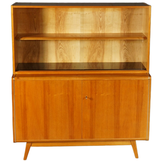 Vintage Buffetkast/vitrinekast – Bohumil Landsman – Jitona – Jaren 60 1